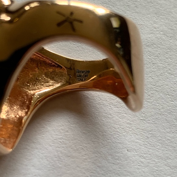 Milor Jewelry Milor Italy Bronze Panther Ring Poshmark